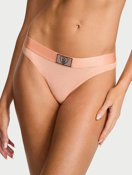 Трусики танга женские хлопковые Victoria's Secret 237710791 L Оранжевые (1160411468)