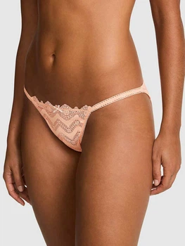 Трусики бікіні жіночі Victoria's Secret 335112748 L Помаранчеві (1161107749)