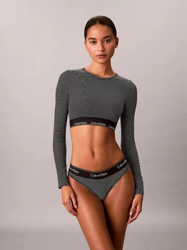 Топ женский Calvin Klein 359827060 M Черный (1161119023)
