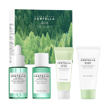 Набор SKIN1004 Madagascar Centella Tea-Trica Travel Kit для успокоения и себорегуляции кожи 110 мл