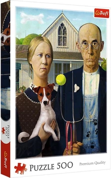 Пазл Trefl: American Gothic: Dog Edition (500 эл.) — 37526