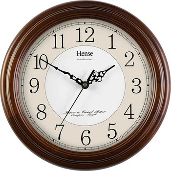 Часы настенные Hense HW13B европейский стиль, кварцевые, 32 см