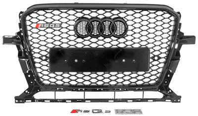 Передняя решетка RSQ-Style с надписью Quattro для Audi Q5 2008-2017 гг
