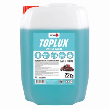 Активна Піна Концентрат для Безконтактної Мийки TOPLUX ACTIVE FOAM 22Kg 1:120 ;1:80 (балон)