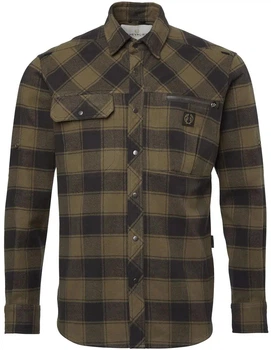 Рубашкa Chevalier Raptor Heavy Flannel Shirt Men 2XL Kodiak Brown Checked