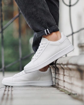 Кеди чоловічі Stilli Classic 43 (27.5-28 см) White (арт 1400)
