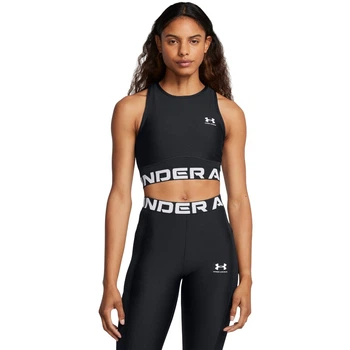 Жіночі top HeatGear Rib Tank чорний L - Under Armour