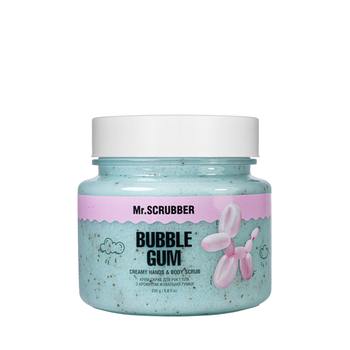 Крем-скраб для рук и тела с ароматом жвачки Mr.Scrubber Bubble Gum, 250 г