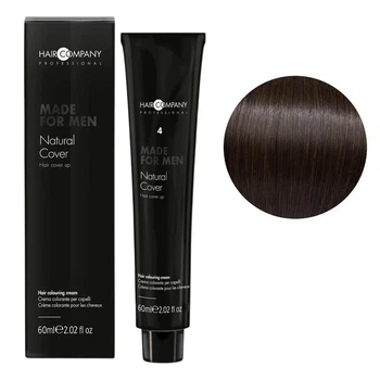 Система маскування-камуфляж сивини Hair Company для чоловіків Made For Men 4 Каштановий 60 мл