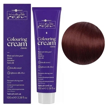 Крем-фарба для волосся Hair Company стійка Colouring Cream Inimitable Color 6 Темний блондин рожевий 100 мл