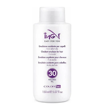 Окислювальна емульсія для фарби ING з фруктовими кислотами Oxidant emulsion Coloring 9% 30 Vol 150 мл