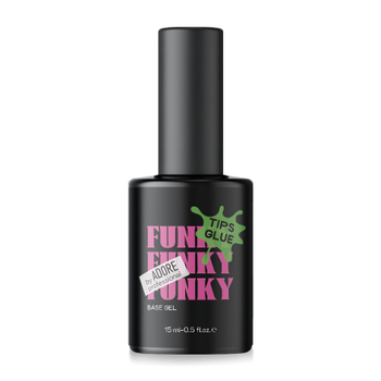 Гель-клей для гелевых типов Adore Professional Funky Tips Glue 15 мл
