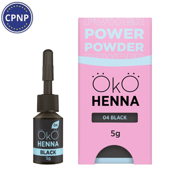 Хна для брів OKO Power Powder №04 5 г, black