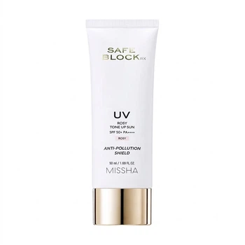 Сонцезахисний крем MISSHA SAFE BLOCK RX ROSY TONE UP SUN