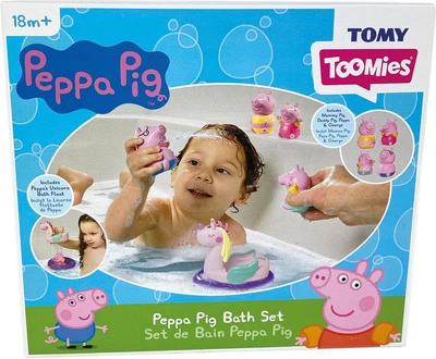 Zestaw kąpielowy Toomies Świnka Peppa 5 szt. E73319 (5011666733190)