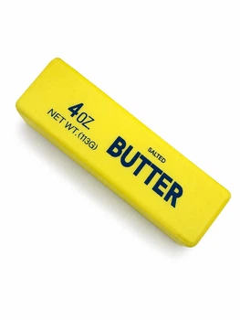 Cквиш антистресс Salted Butter Сливочное масло - ароматная сенсорная игрушка с соленого сливочного масла (2006004)