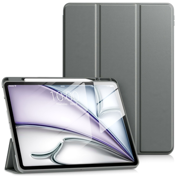 Чехол противоударный Smart Case для Apple iPad Pro 13 M4 2024 с держателем для карандаша серый Charcoal Gray SR-547