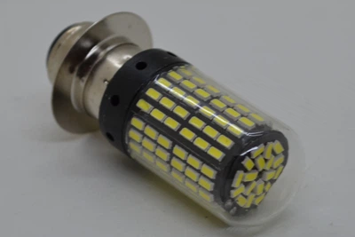 Светодиодная лампа для мотоцикла GUADSUN 1 ус, P15D, 6000K, 12V, яркая LED лампа фары