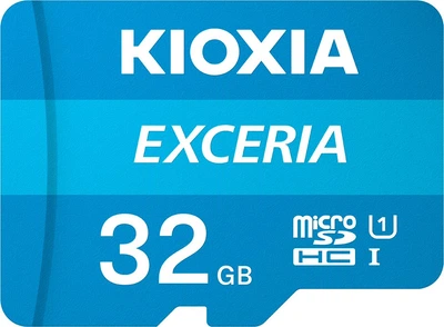 Карта памяти Kioxia 32 GB microSDHC Class 10 UHS-I+SD Adapter LMEX1L032GG2