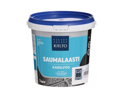 Затирка цементная KIILTO для швов плитки №88 - темно-серо-синяя 1кг