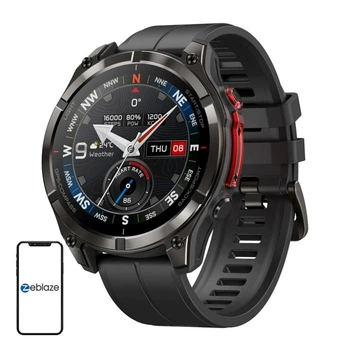 Смарт-годинник Zeblaze Stratos 4 Pro Black (6980064920015)