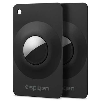 Чехол Spigen Airfit 2 для Apple AirTag 1 / 2 Black (2 pack) (ACS11199)