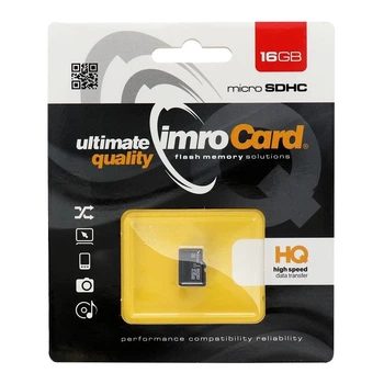 Карта памяти microSD 16GB Imro (5902768015034)