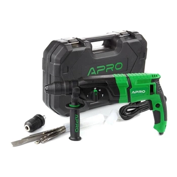 Перфоратор прямий APRO 3,3 Дж, RH-1050 QA , швидка зміна патрона, кейс