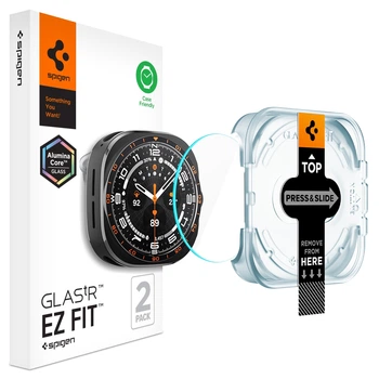 Защитное стекло Spigen Glas.TR EZ Fit 2-pack для Samsung Galaxy Watch Ultra 2(2026) 47mm (AGL11758)