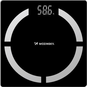 Смарт-ваги Wozinsky WIWL-30 Black (5907769384325)