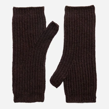 Митенки женские Gap 52008856 One Size Коричневые (1161149239)