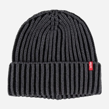 Шапка Levi's 809282282 One Size Серая (1161243121)