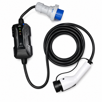 Портативний зарядний пристрій EV CHARGING STATION GBT 7kw 32A 5m довжина кабелю