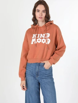 Худи женское Colin's CL1060849BOR M-L Burnt Orange (8683197326751)