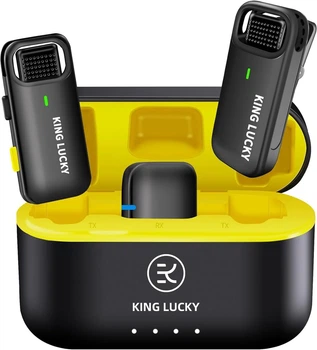 Профессиональный беспроводной микрофон Lavalier Kinglucky