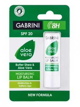 Универсальный бальзам для губ с SPF 20 GABRINI Алоэ, 5 г