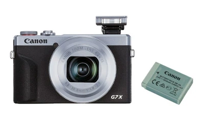 Компактний фотоапарат Canon PowerShot G7 X Mark III Silver Battery Kit (3638C014)
