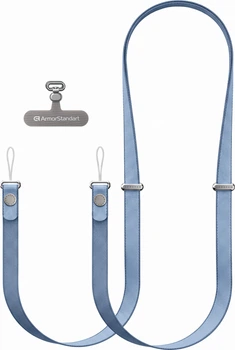 Ремешок для смартфона ArmorStandart Solo Cross Light Blue (ARM91325)