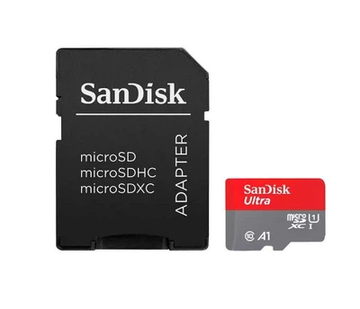 Карта памяти microSD 32Gb SanDisk Ultra class 10 UHS-I A1 + SD адаптер (SDSQUA4-032G-GN6MA)
