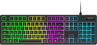 Klawiatura przewodowa Wozinsky WKG-200 USB Black (5907769384165)