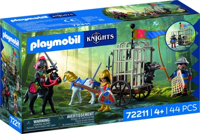 Klocki Playmobil Knights: Uprowadzenie przez smoka 44 elementy 72211 (4008789722119)