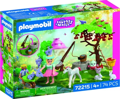 Конструктор Playmobil Fantasy and Magic: Сад феї з молодим єдинорогом 74 елементи 72215 (4008789722157)
