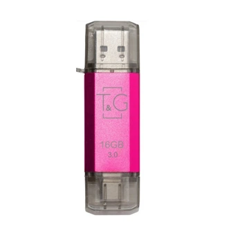 Флеш-накопитель USB 3.0 16GB Type-C T&G 009 Star Series Fuchsia (TG009TC-16GFC3)