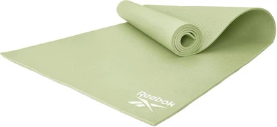 Коврик для йоги Reebok зелёный 173 х 61 х 0,4 см для занятий йогой и фитнесом антискользящий