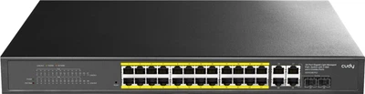 Коммутатор Cudy GS1028EPS2, 24-Port Gigabit Light Managed PoE+ Switch with 2 SFP 300W