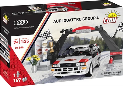 Конструктор Cobi Audi quattro Group 4 24666 167 елементів (5902251246662)