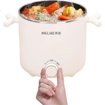 Электрическая кастрюля MeiLing MT-DC1565 1.5 л из нержавеющей стали 304 без покрытия, для общежития