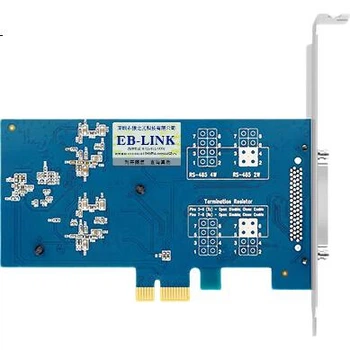 Плата EB-LINK PCI-E на 8 портов RS485/422 промышленная с грозозащитой