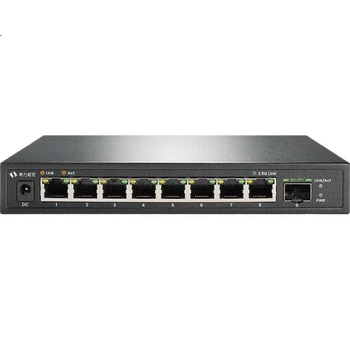 Коммутатор Xiliweishi SR-S25G1109F на 8 портов 2.5G с оптическим портом 10 Гбит/с, неуправляемый