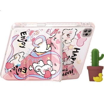 Чехол для планшета Apple iPad 10.2" 2021/2020/2019 QBOSS Heart Dog